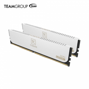十銓 TEAM T-CREATE EXPERT DDR5-6400 48G(24G*2)-白(CL32/支援XMP&EXPO)