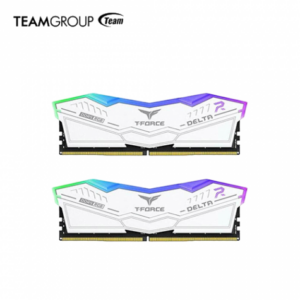 十銓 TEAM T-FORCE DELTA RGB DDR5-6000 32G(16G*2)-白(CL30/支援XMP&EXPO)