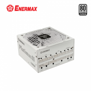 ENERMAX 保銳 PlatimaxII 1200DF 1200W 白 (80+白金牌/ATX3.1/PCIe 5.1/無風扇模式/全模組/全日系/十三年保固)
