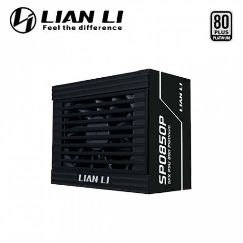聯力 SP850P (80+白金牌/SFX/ATX3.1/ PCIe 5.1/智慧停轉/全模組/全日系/十年保固)