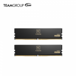 十銓 TEAM T-CREATE EXPERT DDR5-6000 64G(32G*2)-黑(CL34/支援XMP&EXPO)