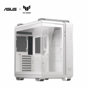 【箱損全新福利品】華碩 TUF Gaming GT502 Horizon 無界版 白 全景玻璃機殼 (ATX/Type-C/無A柱/雙艙設計/顯卡400mm/塔散163mm)