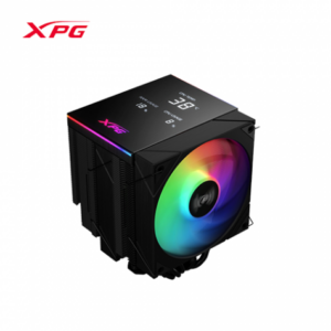 威剛 XPG MAESTRO PLUS 62DA (6導管/數位顯示面版/全黑化/12cm風扇*2/雙塔雙扇/高160mm)