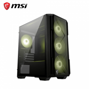 微星 MAG FORGE M120R AIRFLOW 玻璃透側機殼 (M-ATX/內建風扇前3後1/網孔面板/顯卡300mm/塔散160mm)