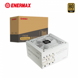 ENERMAX 保銳 REVOLUTION III 750W 白 (80+金牌/ATX3.1/PCIe 5.1/全模組/全日系/十年保固)