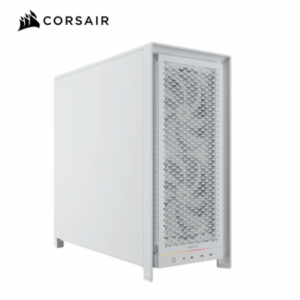 Corsair 海盜船 Frame 5000D WORKSTATION 白 電腦機殼 (E-ATX/Type-C/內建風扇前2後1/支援SSI-EEB、CEB主板/四個雙槽 GPU/內建隔音材料/顯卡450mm/塔散175mm)
