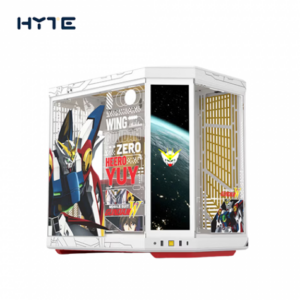 HYTE Y70 全景玻璃機殼 Gundam Wing 鋼彈 聯名限量版 (E-ATX/Type-C/內附PCIe4.0延長線/14.9吋觸控螢幕/顯卡422mm/塔散180mm)