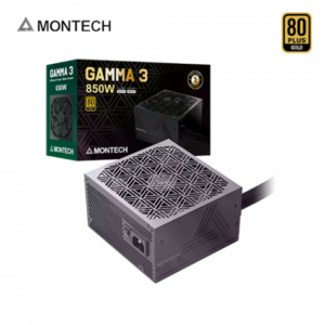 MONTECH GAMMA 3 850W (80+金牌/ATX3.1/PCIE5.1/直出/全日系/風扇135mm/5年保固)