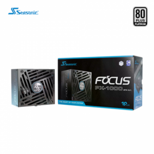 海韻 FOCUS PX-1000 ATX3 (80+白金牌/ATX3.1/PCIe 5.1/3階段溫控模式/全模組/十年保固)