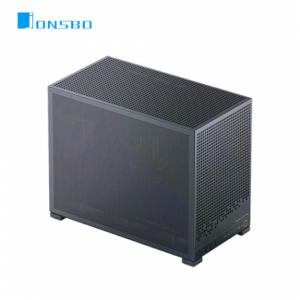 JONSBO 喬思伯 D32 Pro Mesh 黑 鐵側板機殼 (M-ATX/Type-C/支援背插主板/顯卡365mm/塔散163mm)