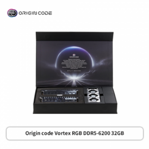 Origin code Vortex RGB DDR5-6200 32GB(16G*2)銀(CL26/獨立風扇)