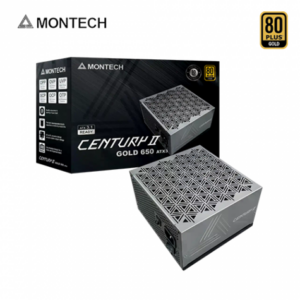 MONTECH Century II 650W (80+金牌/ATX3.1/ PCIe 5.1/智慧停轉/全模組/全日系/十年保固)