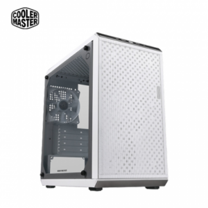 酷碼 Cooler Master Q300L V3 透側機殼 白 (M-ATX/Type-C/內建風扇140mm 後1/模組化IO/顯卡366mm/塔散178mm/水冷支援240/120mm)