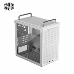 酷碼 Cooler Master Qube 340 透側機殼 白 (M-ATX/Type-C/內建風扇140mm 後1/模組化IO/顯卡366mm/塔散178mm/水冷支援240/120mm)