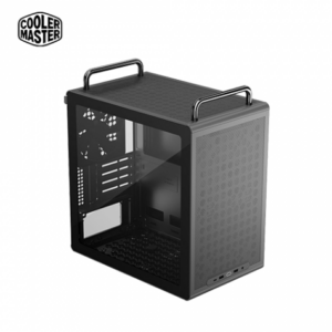 酷碼 Cooler Master Qube 340 透側機殼 (M-ATX/Type-C/內建風扇140mm 後1/模組化IO/顯卡366mm/塔散178mm/水冷支援240/120mm)