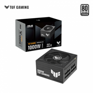 華碩 TUF GAMING 1000W (80+白金牌/PCIe 5.1/ATX3.1/雙滾珠風扇/智慧停轉/防潮塗層/全模組/軍規級電容/八年保固)