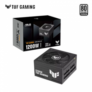 華碩 TUF GAMING 1200W (80+白金牌/PCIe 5.1/ATX3.1/雙滾珠風扇/智慧停轉/防潮塗層/全模組/軍規級電容/八年保固)