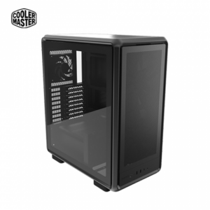 酷碼 MasterFrame 500 Mesh 黑 玻璃透側機殼 (E-ATX/Type-C/內建風扇前2後1//內建顯卡支撐架/顯卡390mm/塔散190mm)