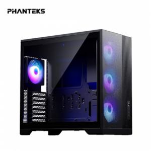 Phanteks 追風者 XT M5 黑 玻璃透側機殼 (ATX/Type-C/內建風扇前3後1/網孔面板/顯卡425mm/塔散175mm)