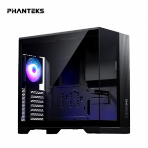 Phanteks 追風者 XT V5 黑 全景玻璃透側機殼 (ATX/Type-C/內建風扇前後1/顯卡425mm/塔散175mm)
