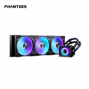 Phanteks 追風者 Glacier One 420 D30 X2 黑 (420mm/ARGB無線鏡冷頭+風扇/拼接風扇/12cm風扇*3/五年保固)