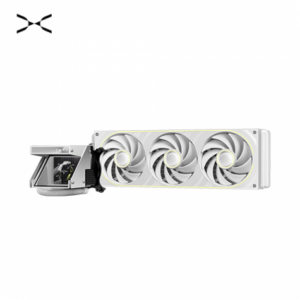 TRYX HOLO ARGB 360 白 水冷散熱器 (360水冷/3.5吋全息投影螢幕/Asetek Gen7 V2/FOBR一體式ARGB風扇/6年保固)