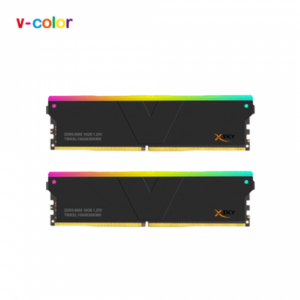 V-COLOR MANTA XSKY RGB DDR5-6000 32GB(16G*2)黑(CL28/AMD專用請勿搭配Intel)
