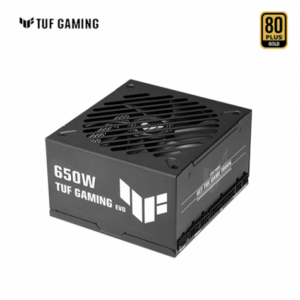 華碩 TUF GAMING 650W GOLD EVO (80+金牌/PCIe 5.1/ATX3.1/雙滾珠風扇/智慧停轉/防潮塗層/全模組/主日系/八年保固)
